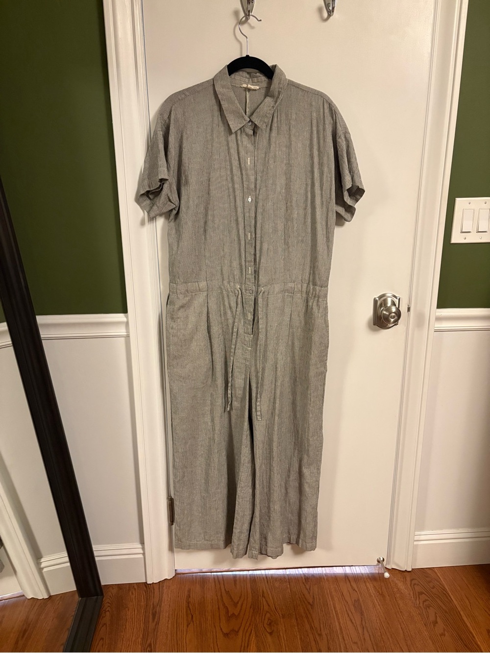 Eileen Fisher Button-Front Jumpsuit